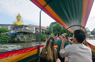 Bangkok Long Boat Canal, Big Buddha & Kulturmärkte Tour