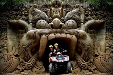 Ubud: Gosek ATV Adventure 350cc – Temple Run & Jungle Trails Gosek 350cc Single ATV Private Car & (Flexible Itinerary)