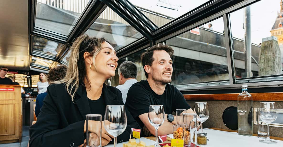 Impressie van Amsterdam: Kaas & Wijn Cruise Proefervaring