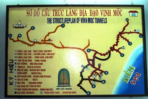 Excursion à Hue dans la zone démilitarisée du Vietnam avec les tunnels de Vinh Moc et Khe SanhOption 2 - Journée complète