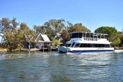 Mandurah: Cruzeiro com almoço no rio Murray