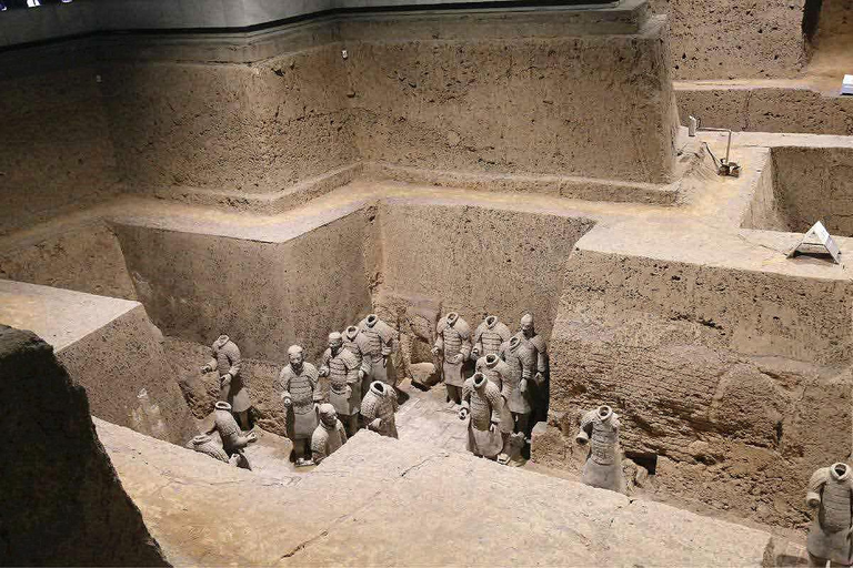Terracotta Army Ticket + Optional English Guide with Headset Terracotta Army Tickets+TeaTasting (No Guide,Transfer,Lunch)