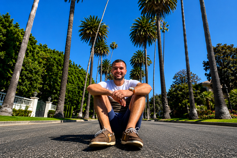 Hollywood, Beverly Hills & Celebrity Homes by Open-Air Bus l Small Group