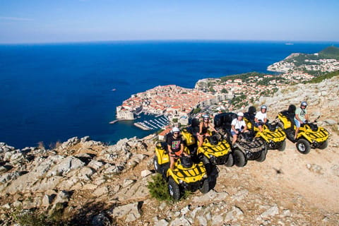 Dubrovnik: Countryside Guided ATV Tour & Tavern Refreshments