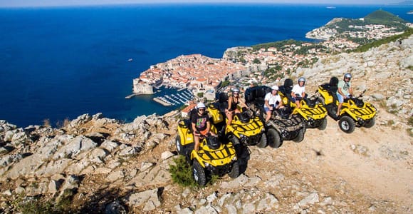 Dubrovnik: Geführte Quad-Tour auf dem Land & Panorama von Dubrovnik