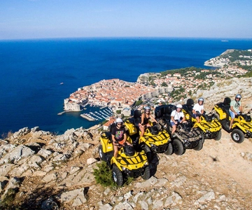 Dubrovnik: Countryside Guided ATV Tour & Tavern Refreshments