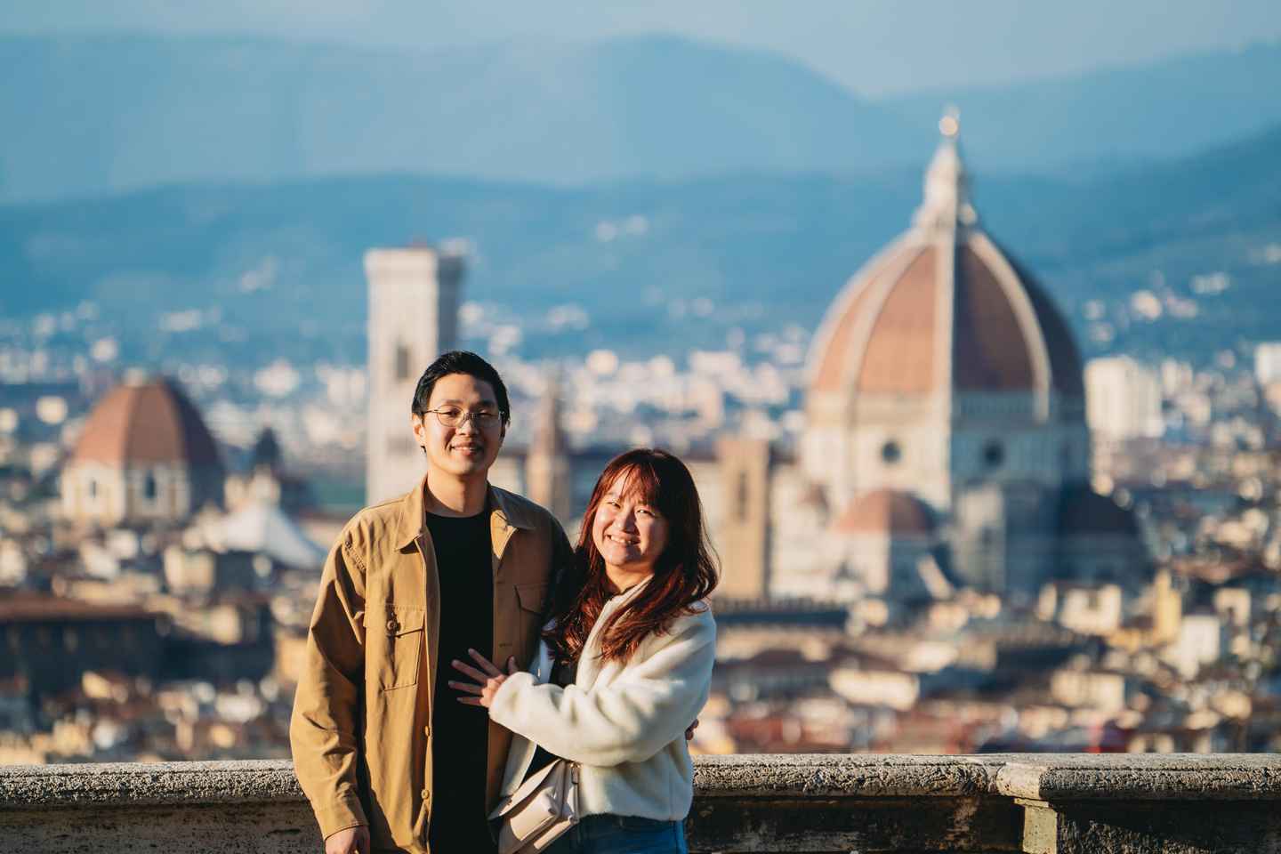 Florence: City Skyline Photoshoot at Piazzale Michelangelo