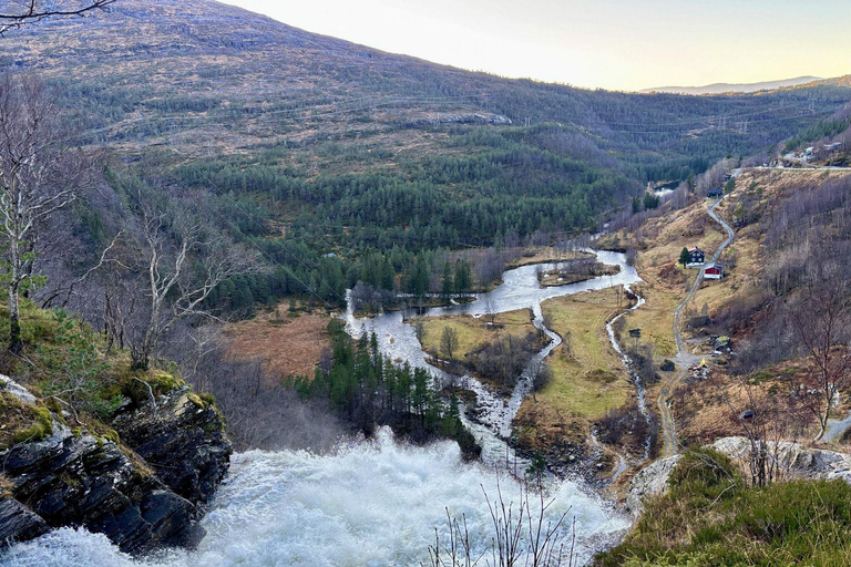 Scenic Hardangerfjord with Waterfalls & Lunch at a Garden 