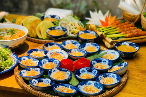 From Hue: Half-Day Cyclo Tour With Local Food Tasting Guided Tour Only - Food Not Included