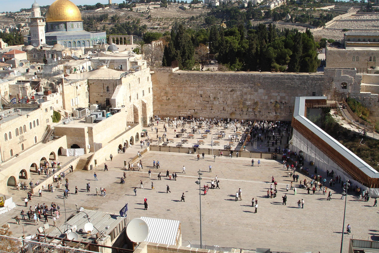 Western Wall, Sepulcher Church, Baptism Site, and Dead Sea