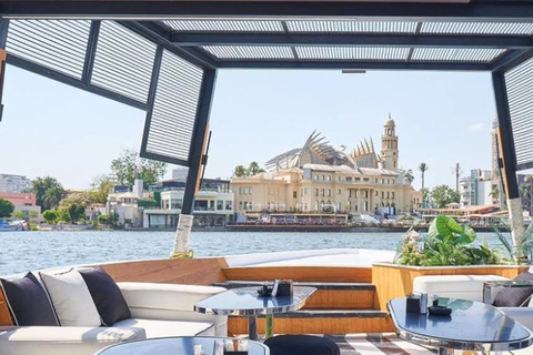 القاهرة: رحلة فلوكة خاصة مع العشاء والمشروبات