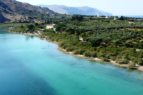 Kreta Tour: Argyroupoli - Rethymno - Kournas-meer vanuit Chanialimousine | Limo 3-zits Premium Class of SUV-voertuig