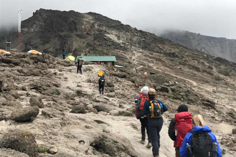 6 giorni di scalata del Kilimangiaro sulla via Machame