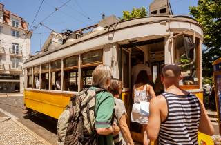 Lissabon: Stadtrundgang und Fahrt mit der Straßenbahn 28