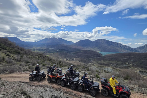 Tirana: Off-Road ATV Adventure to Bovilla Lake & Viewpoint From Tirana – ATV Tour with Pickup & Drop-off