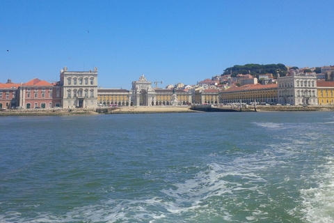 Lizbona: Rejs żółtą łodzią po rzece TagLizbona: rejs łodzią Yellow Boat po Tagu