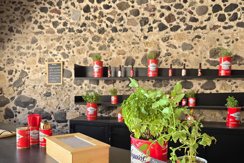 Visit Santorini’s old Tomato Factory