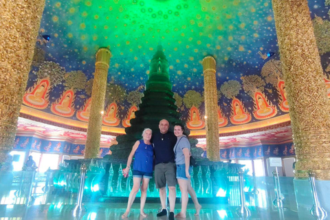 Biggest Ganesh, Pink Ganesha, Wat Paknam Cultural Day Tour Private Tour with Guide