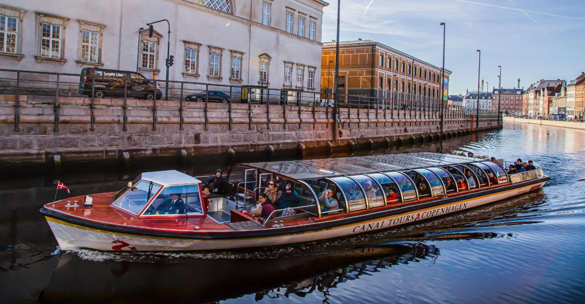 Copenhagen Canal Cruise and Nyhavn in Copenhagen, Denmark