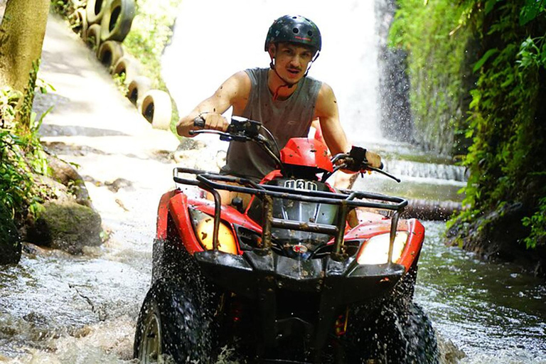 Ubud: ATV Quad Bike and Ayung Rafting with Lunch & Transfer Tandem ATV Quad Bike and Ayung Rafting with Pick Up & Drop