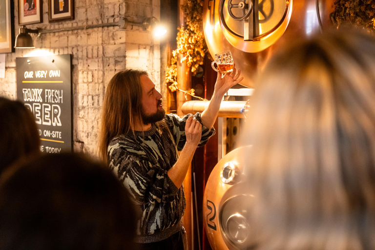 Bath: tour guidato a piedi con degustazione di birra