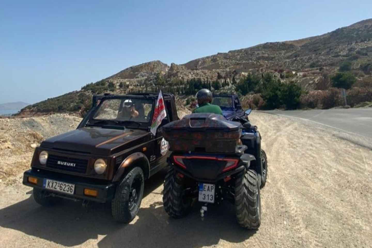 Kos: Guided Jeep or Quad Off-Road Tour with Drinks and Lunch