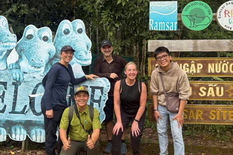 Cat Tien National Park Private 2 Tage Biking & Trekking Tour