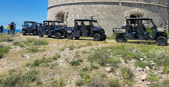 Kotor: Luštica Quad Tour with Blue Cave Boat Trip