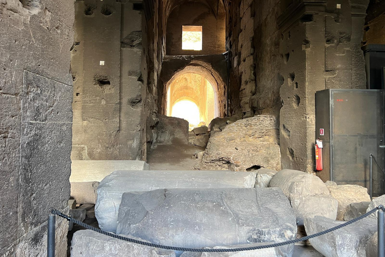 Rome: Colosseum Arena Floor Guided Tour Up to 6 People