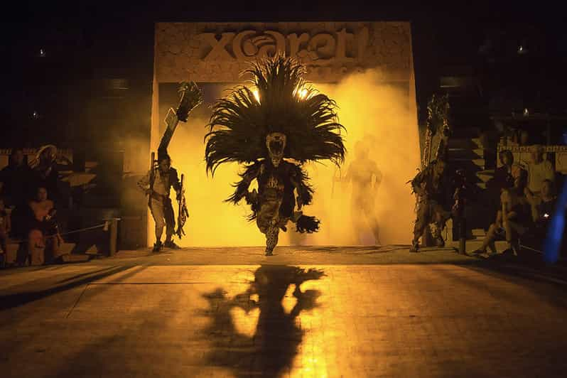 xcaret show times