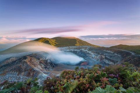 San José : Doka, volcan Poás et cascade de La Paz