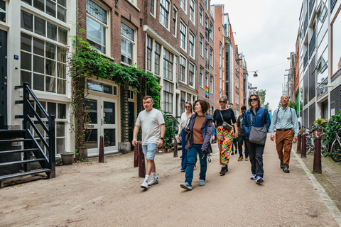 Amsterdã: Excursão a pé pelo distrito de Jordaan com comida local