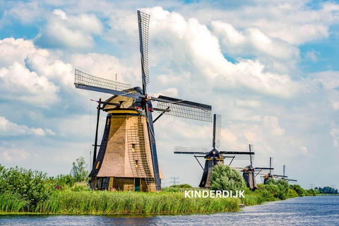 Rotterdam en Kinderdijk Dagelijkse Wandeltour en Rondvaart