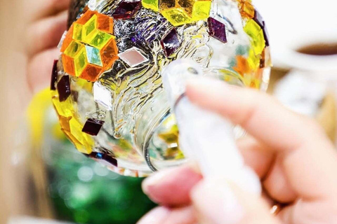 Marmaris Mosaic Candle Holder Workshop Design Your Own Light Traditional Mosaic Candle Holder (Русский - Russian)