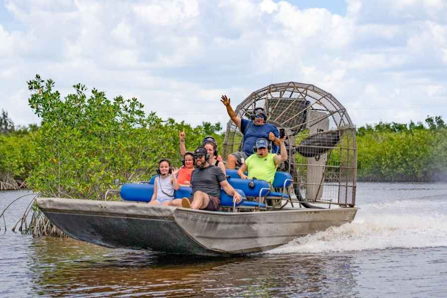 Everglades: Mangrovenlabyrinth Airboat Tour und Boardwalk