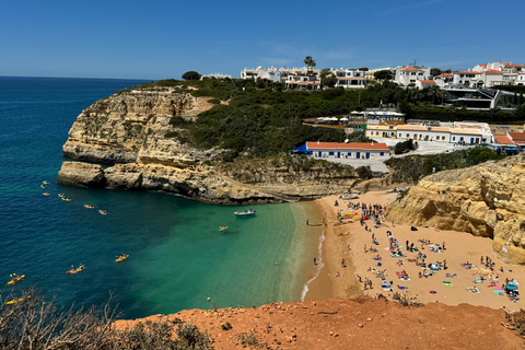 Visite privée de Lisbonne à l'Algarve, grotte de Benagil, Faro, Portimão