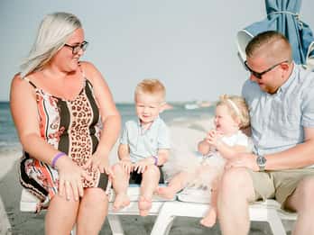 Familien-Fotoshooting auf der Insel Kos