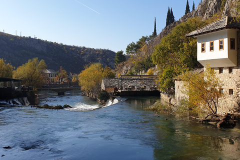 Sarajevo: Mostar, Konjic, Blagaj, & Waterfalls Tour