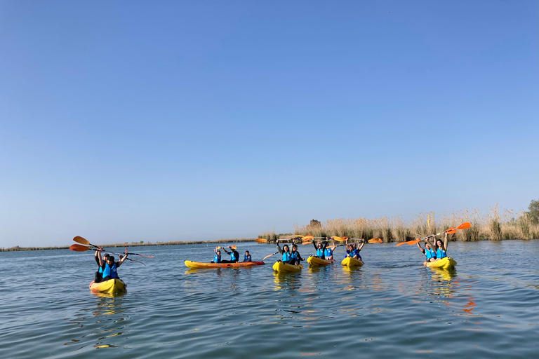 Kayak excursion through the Ebro Delta - 7 magical routes through the Delta Kayak tour of the Ebro Delta - 7 magical routes through the Delta