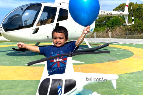 Bali: Helicopter Tour with optional Pickup and Drop-off Canggu Skyline