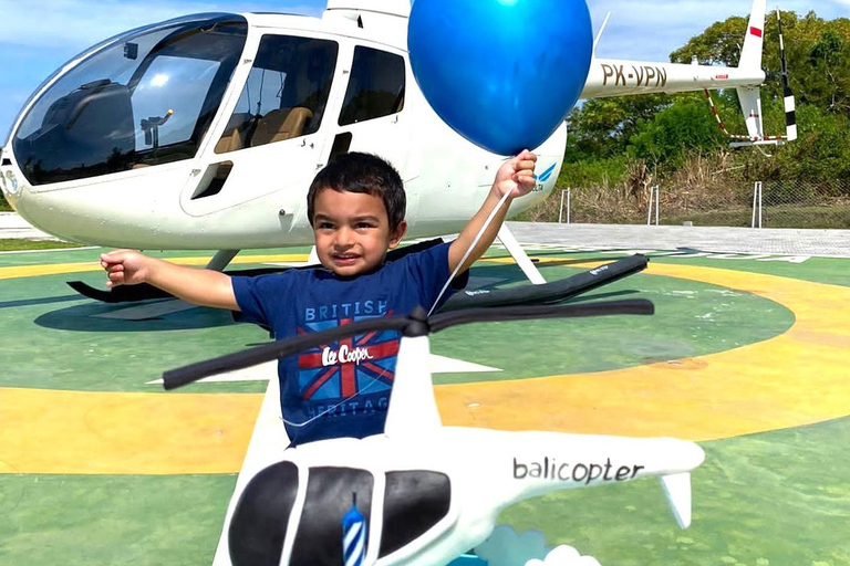 Bali: Helicopter Tour with optional Pickup and Drop-off Canggu Skyline