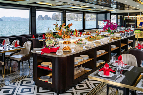 Hanoi: Halong Bay Cruise with Lunch, Cave, and Island Visit
