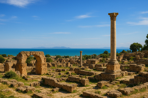 Hammamet: Carthage, Sidi Bou Said, and Medina with olive oil tasting