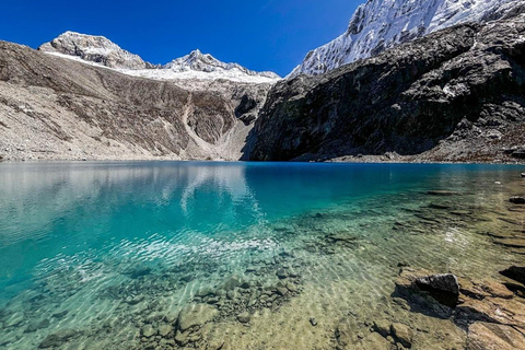 Huaraz: Hele dag Lagune 69 + Lagune van Llanganuco