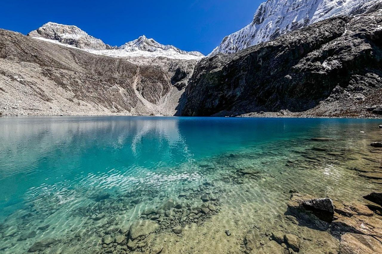 Huaraz: Hele dag Lagune 69 + Lagune van Llanganuco