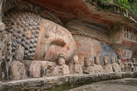 Chongqing: Dazu Rock Carvings Tickets & Digital Cinema Baodingshan + Digital Cinema & Transport