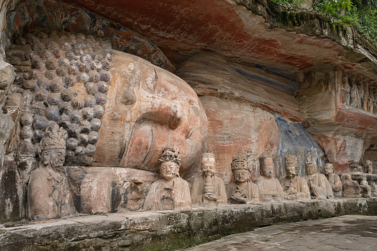 Chongqing: Dazu Rock Carvings Tickets & Digital Cinema Baodingshan + Digital Cinema & Transport