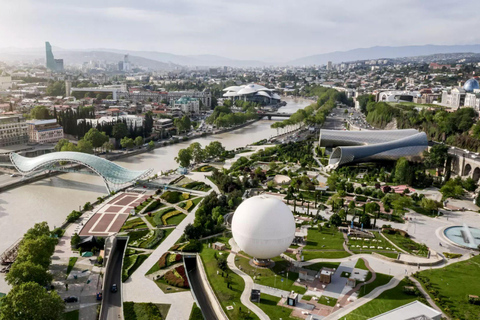 Tbilisi: City Highlights Tour by Car with Chronicles & Wine Private Tour With Hotel Pick-up