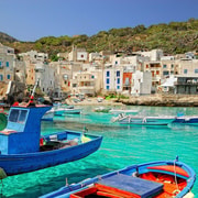 From Palermo: Favignana and Levanzo Boat tour