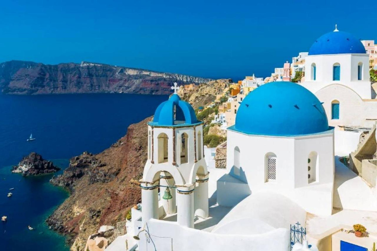 Santorini: Private Highlights 5hour Tour with Luxury Minivan